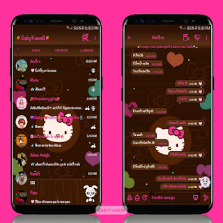 Hello Kitty Theme For YOWhatsApp & Fouad WhatsApp By Kawaii