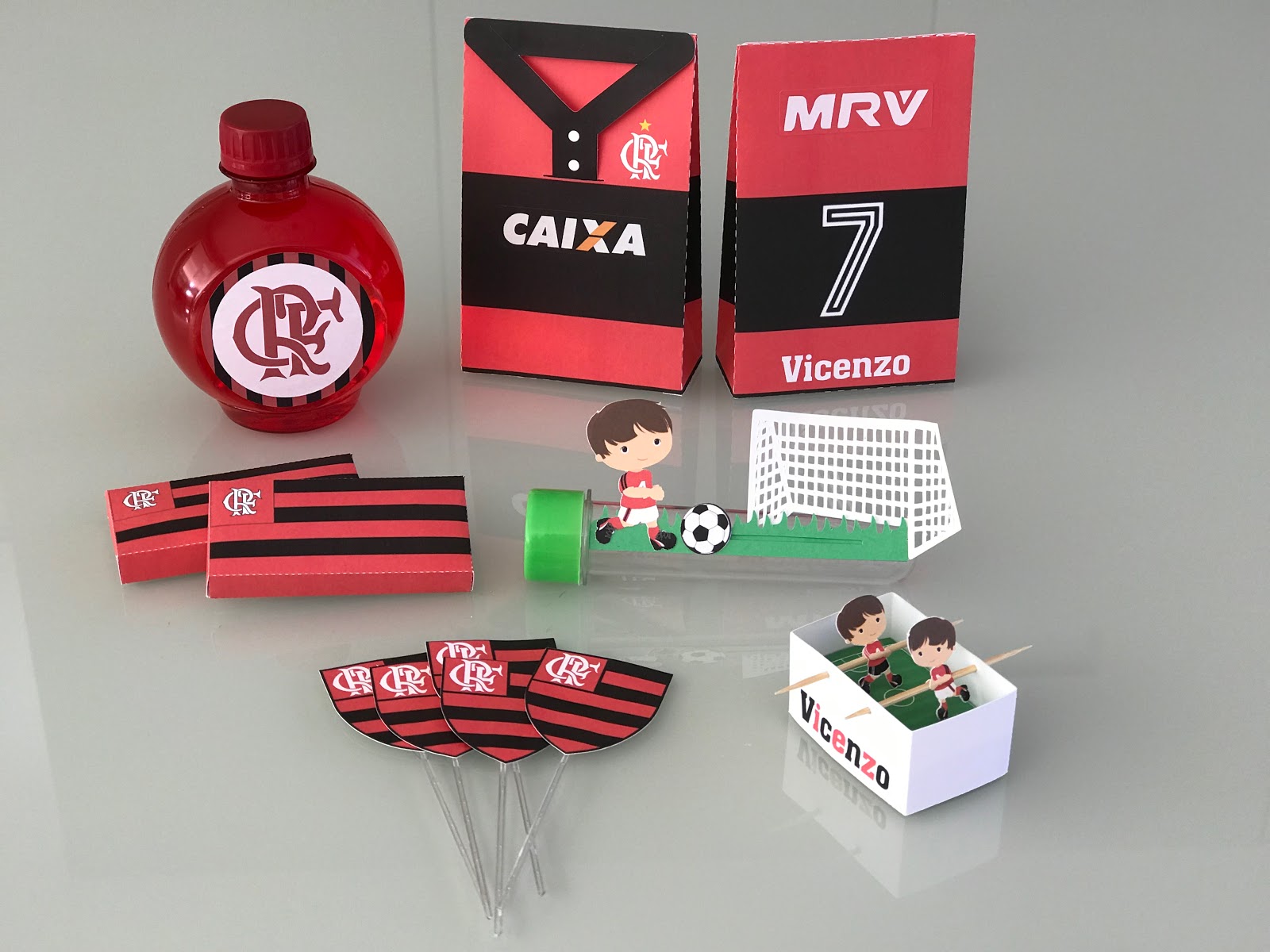 Flamengo - Caixa Lembrancinha Futebol Americano