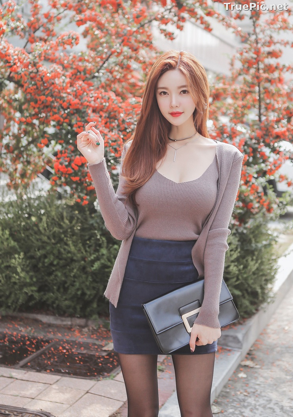 Image Korean Fashion Model – Hyemi – Office Dress Collection #3 - TruePic.net - Picture-31