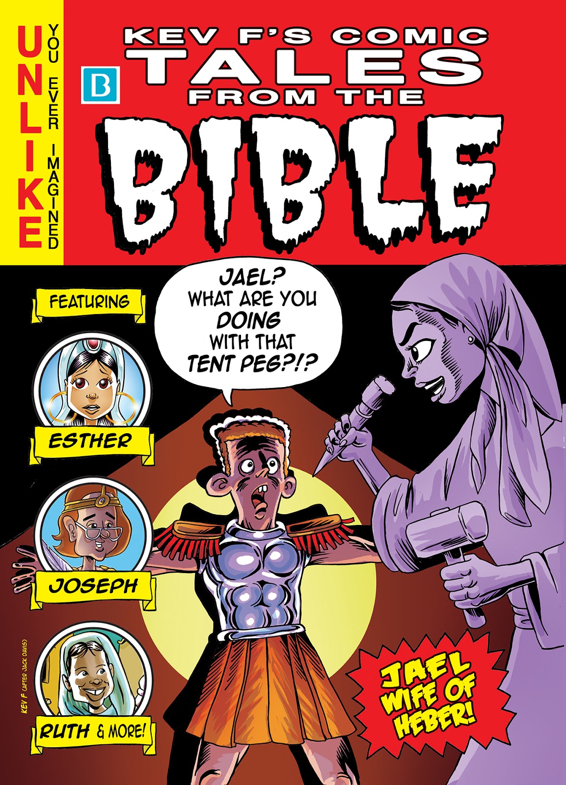 Kev F comic art A Tales From The Crypt parody? Again?