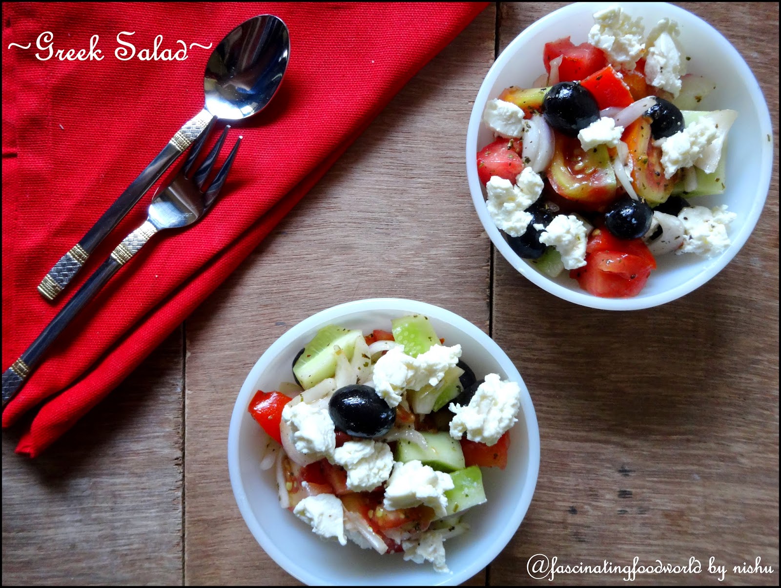 Classic Greek Salad (Glutenfree)