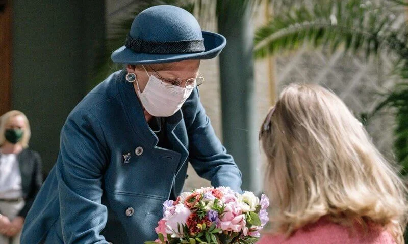 Queen Margrethe visited the Glyptotek Museum in Copenhagen. Augustinus Foundation and Aage and Johanne Louis-Hansen's Foundation