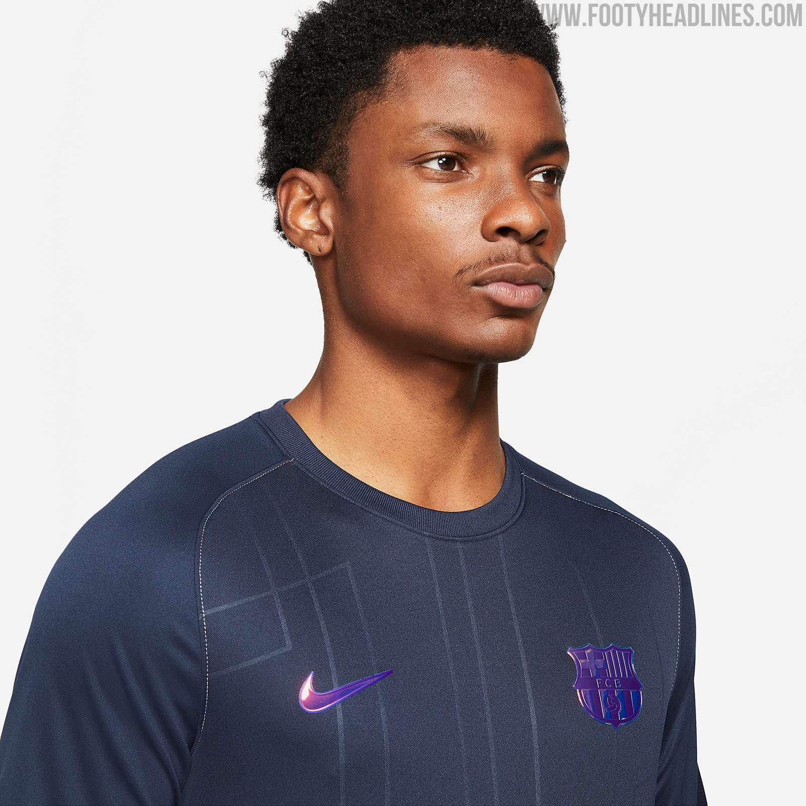 barcelona pre match shirt 2021
