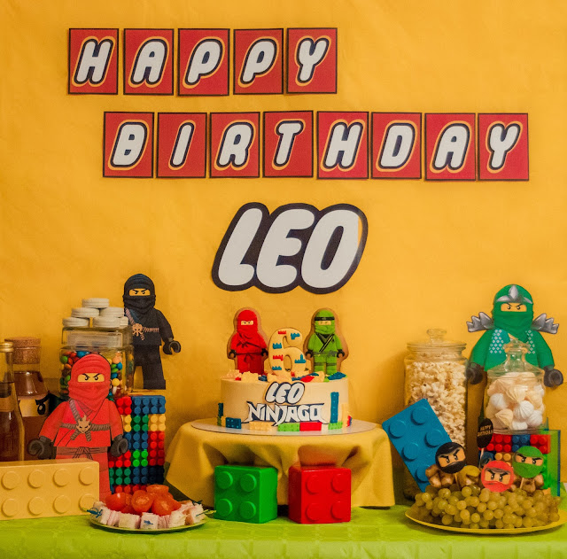 День Рождения в стиле Lego Ninjago 
