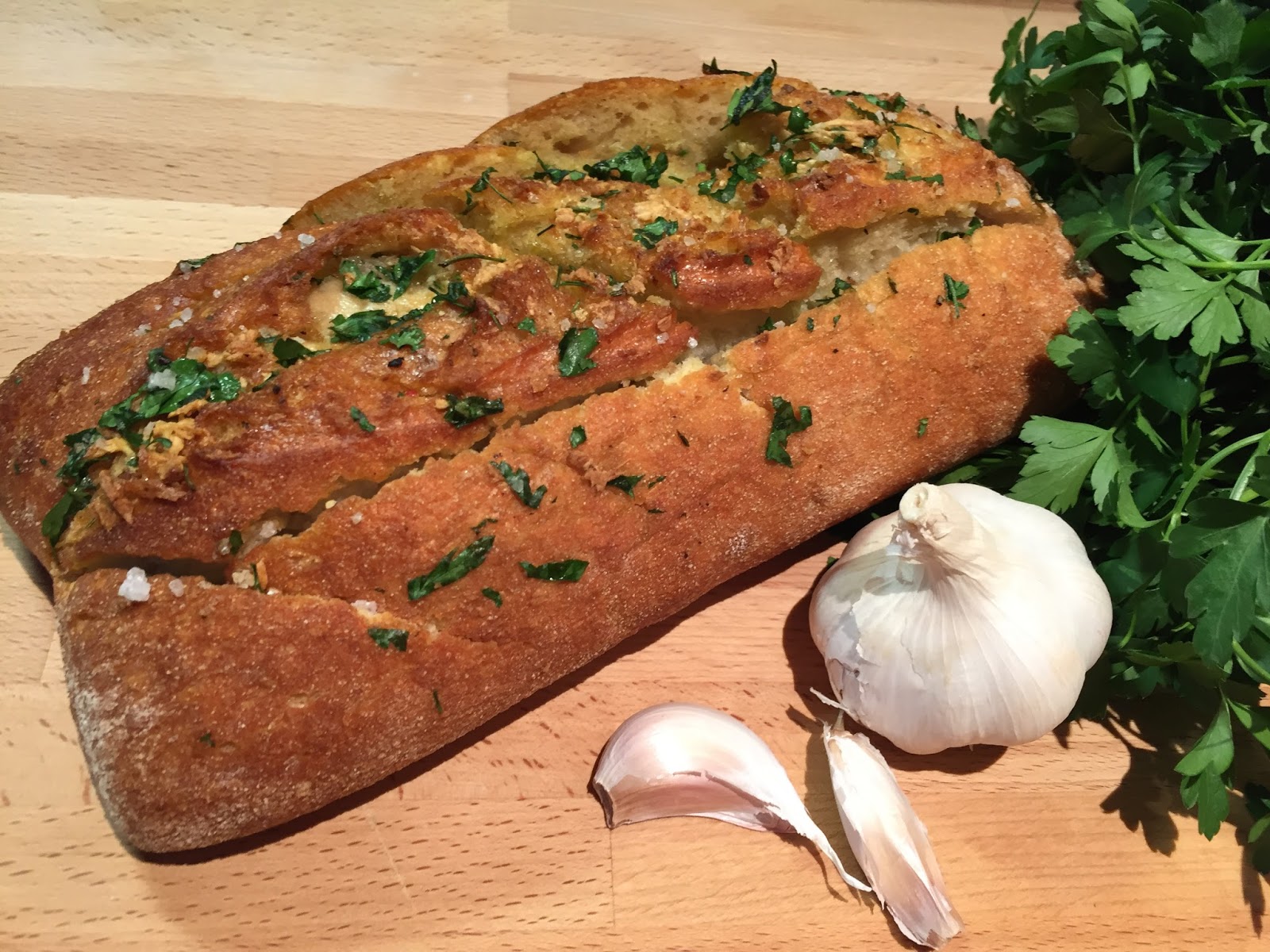 Groni&amp;#39;s Kitchen: Knoblauchbrot nach Jamie Oliver