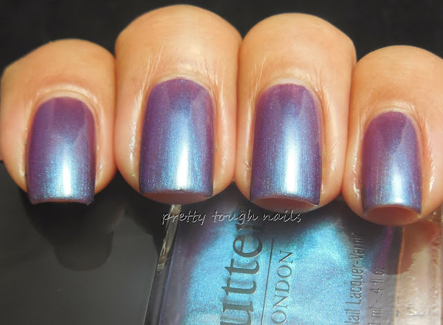::pretty::tough::nails::: Butter London Petrol Overcoat Swatch And Review