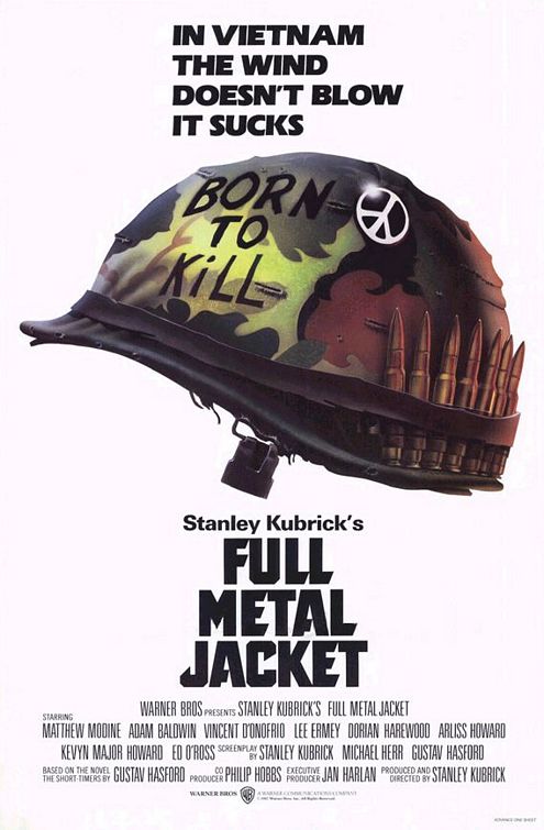 full metal jacket original one sheet poster