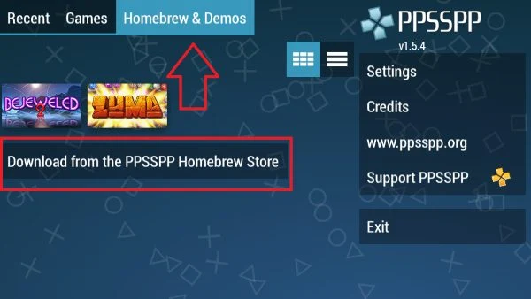 شرح تشغيل العاب  بلاي ستيشن PSP على اندرويد - محاكي PPSSPP