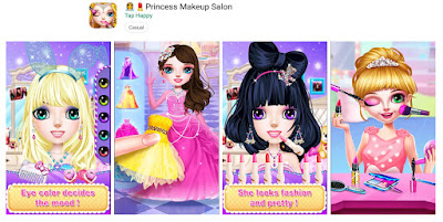 game perempuan salon kecantikan