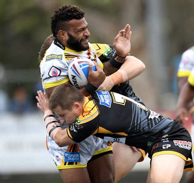 SP PNG Hunter Defeat Sunshine Coast Falcons 32 12 for Third