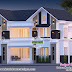 Beautiful sloping roof house 2342 sq-ft