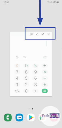 Minimalizowanie okna z aplikacją