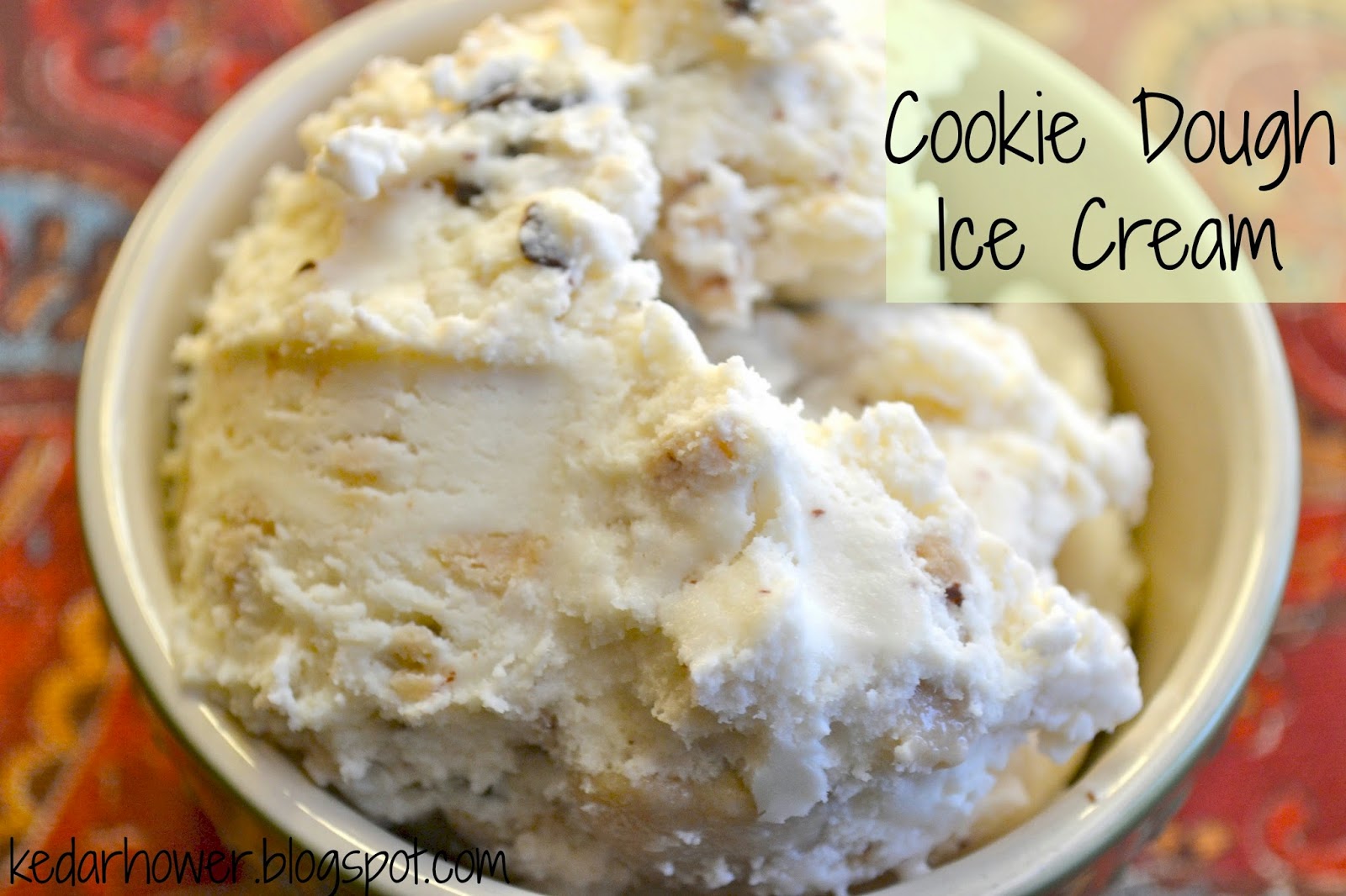 Stuff, Things, etc.: Cookie Dough Ice Cream