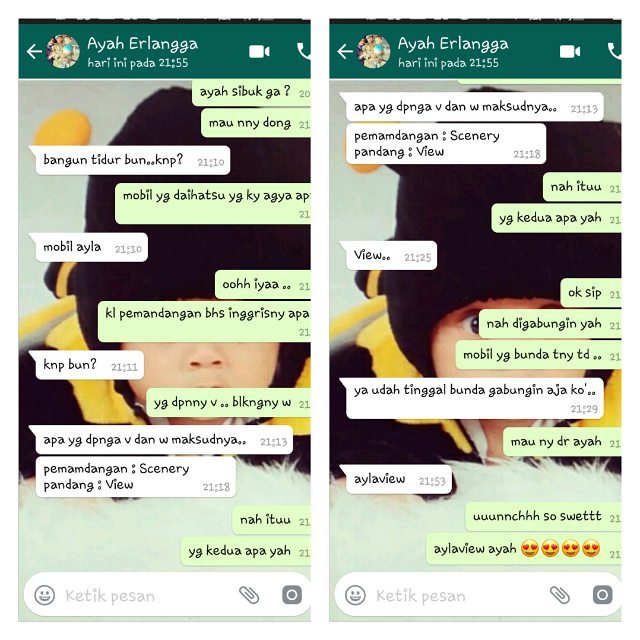 Foto Arti Aylaview Percakapan Lucu Antara Suami Istri