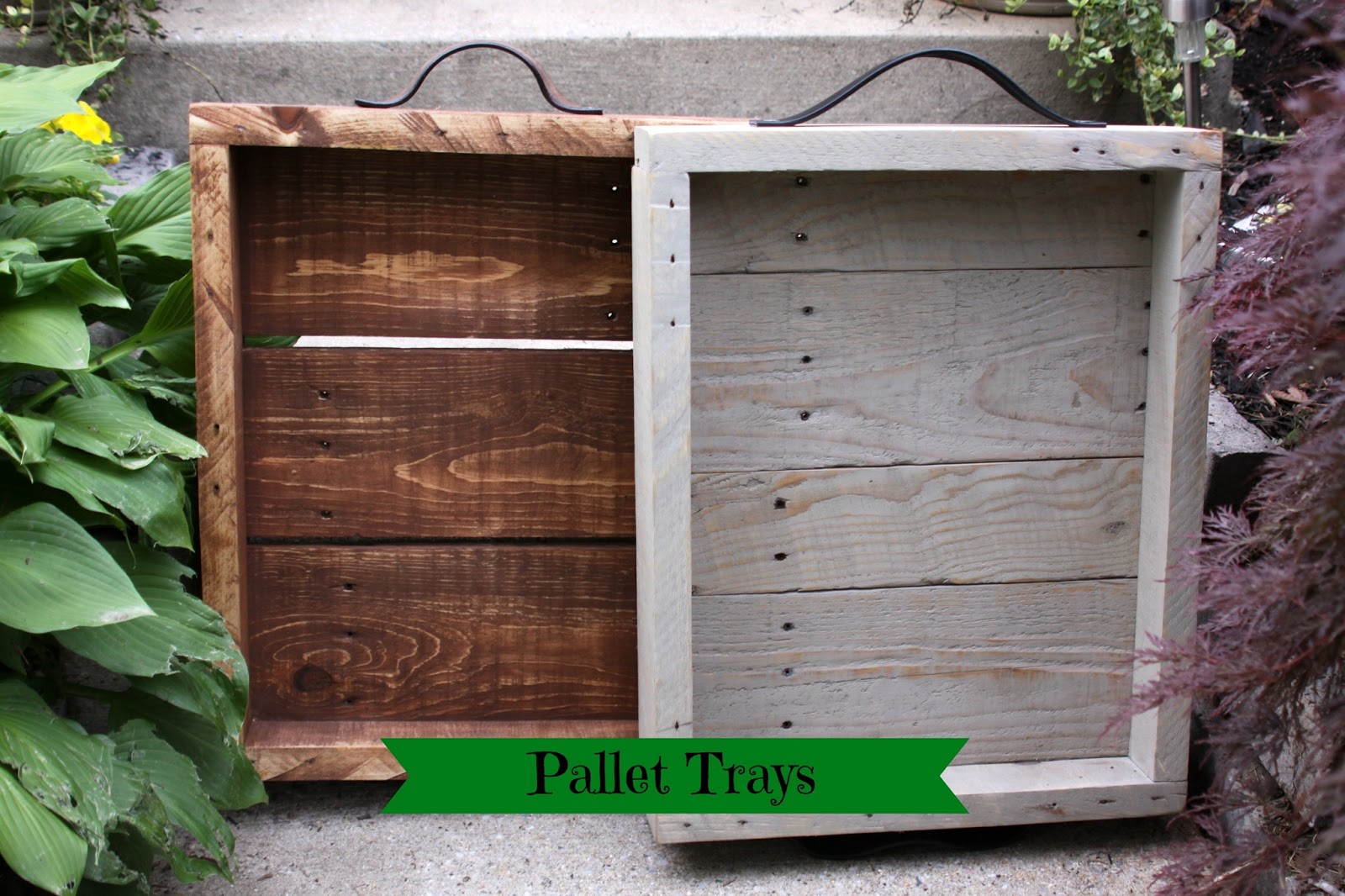 Our Pinteresting Family Pallet Trays