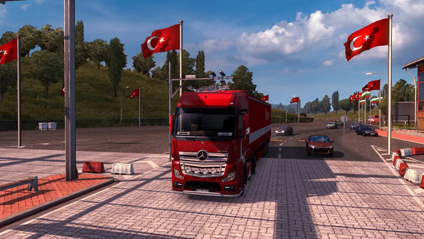 Euro Truck Simulator 2 + 56 DLC + Türkçe Dil Seçeneği Full İndir