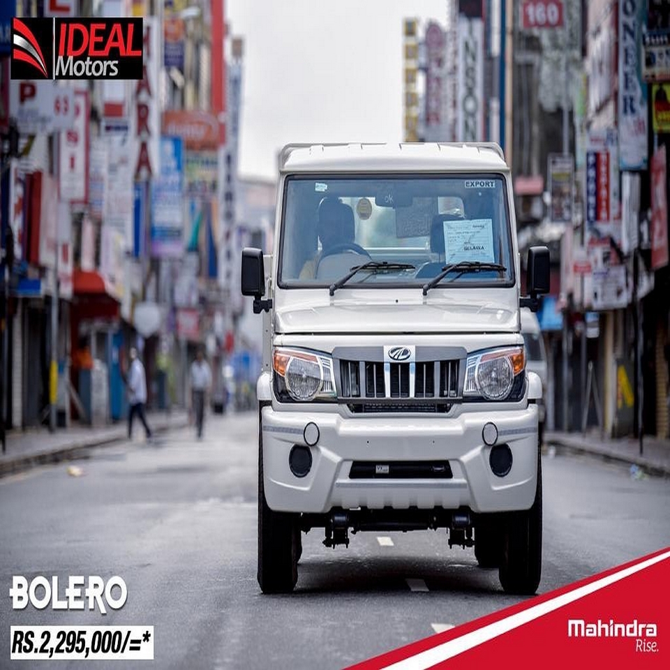 Mahindra Bolero Sri Lanka