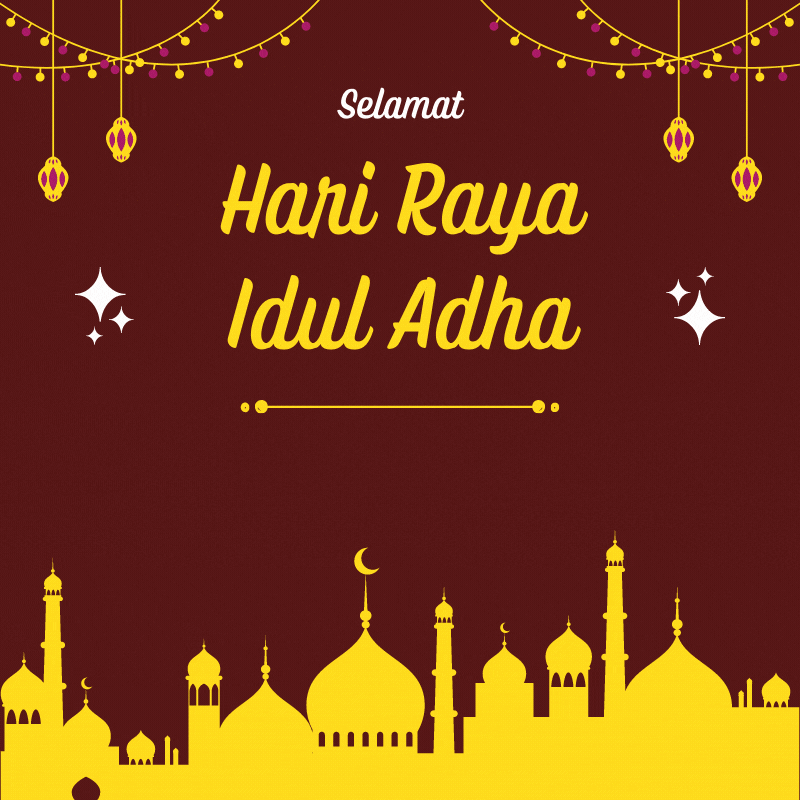 Kumpulan Stiker Ucapan Selamat Hari Raya Idul Adha 1442 H, Ada yang