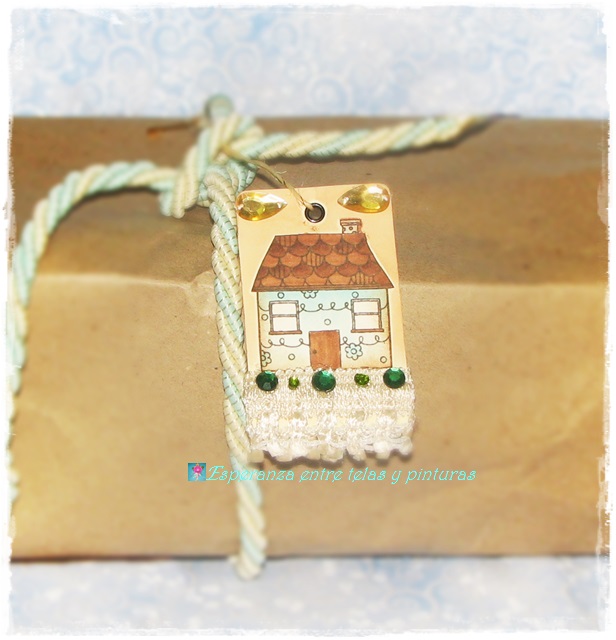 Esperanza entre telas y pinturas: Tags y Portavasos