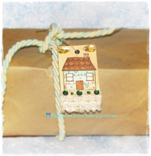 Esperanza entre telas y pinturas: Tags y Portavasos