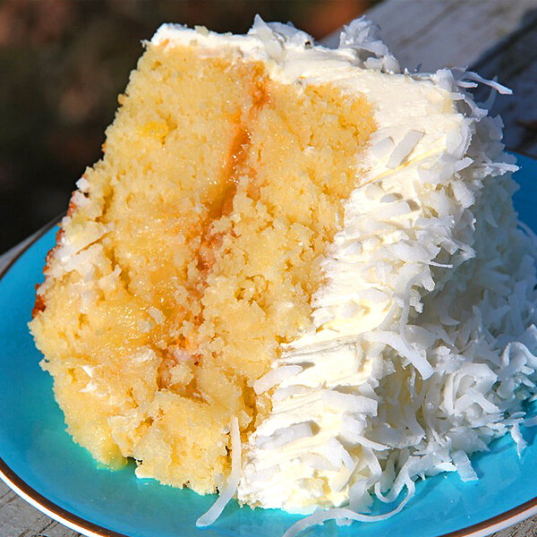 Nanny's Famous CoconutPineapple Cake Daily Healthy Meals