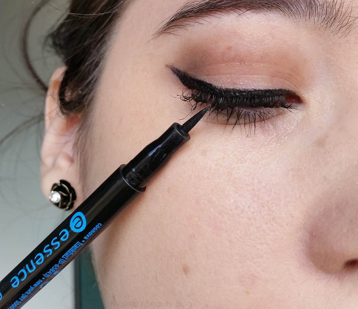 Essence Eyeliner Pen Waterproof - Mateja's Beauty Blog