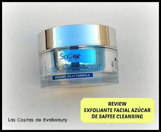 Review Exfoliante facial azúcar de Saffee Cleansing