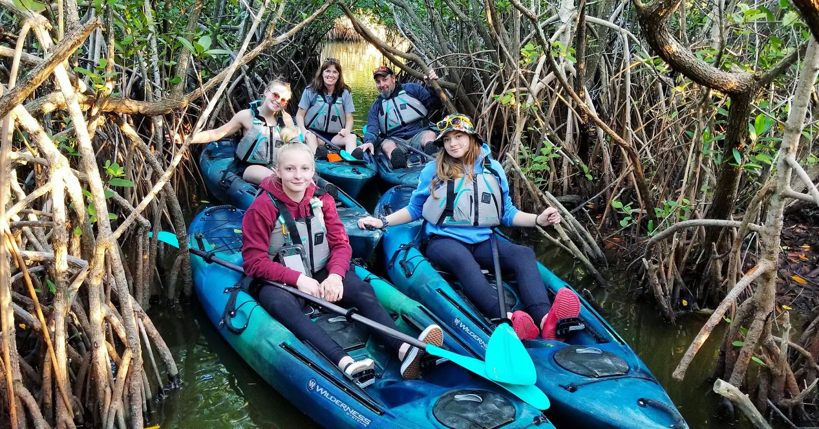 KAYAK THROUGH THE MANGROVE TUNNELS WITH COCOA KAYAKING!