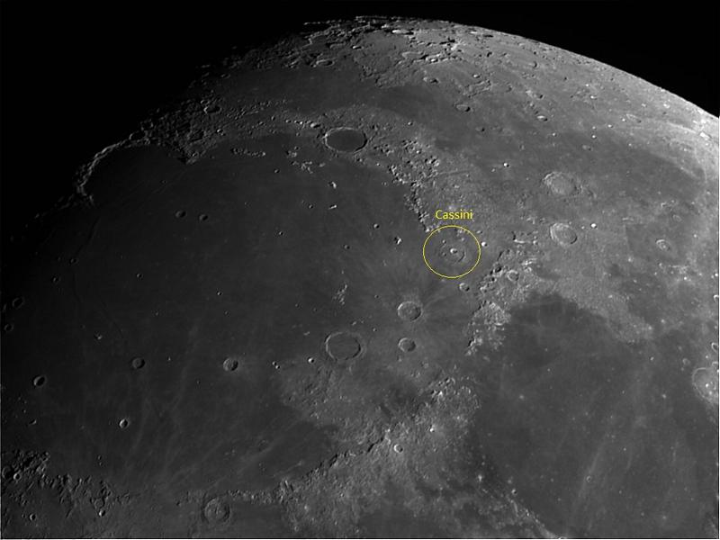 Naturwunder MondKrater Cassini, Aristarchus und Kopernikus