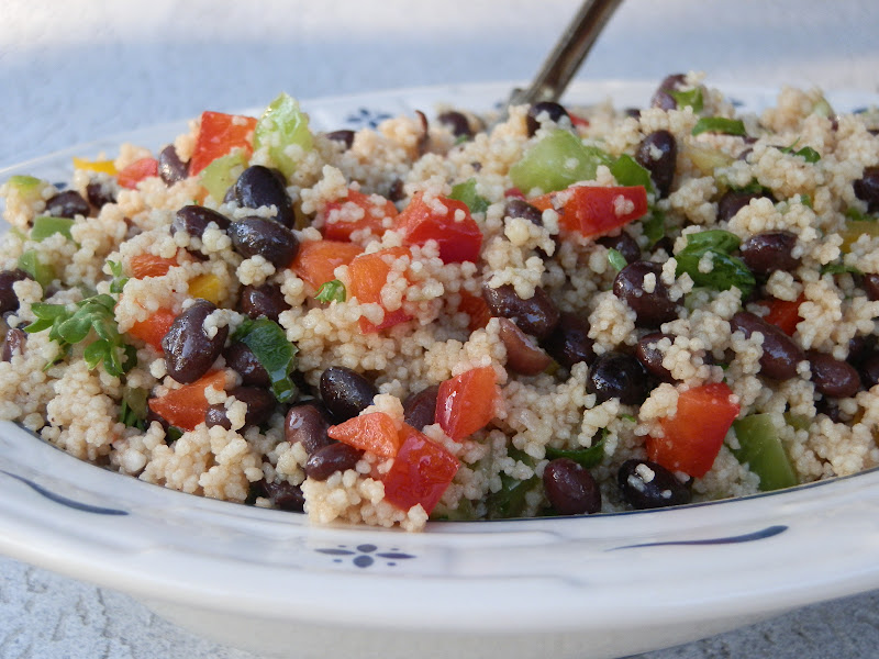 Couscous and Black Bean Salad