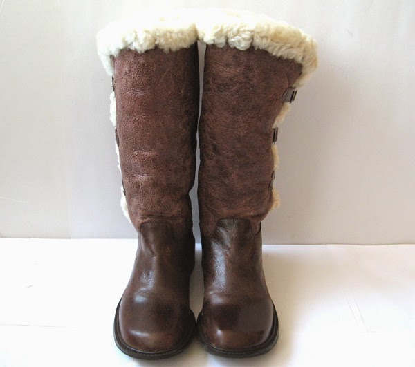 LAMBSKIN LEATHER BOOTS *EXCELLENT* | eBay