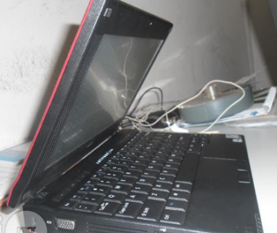 computer technician missing laptop abuja