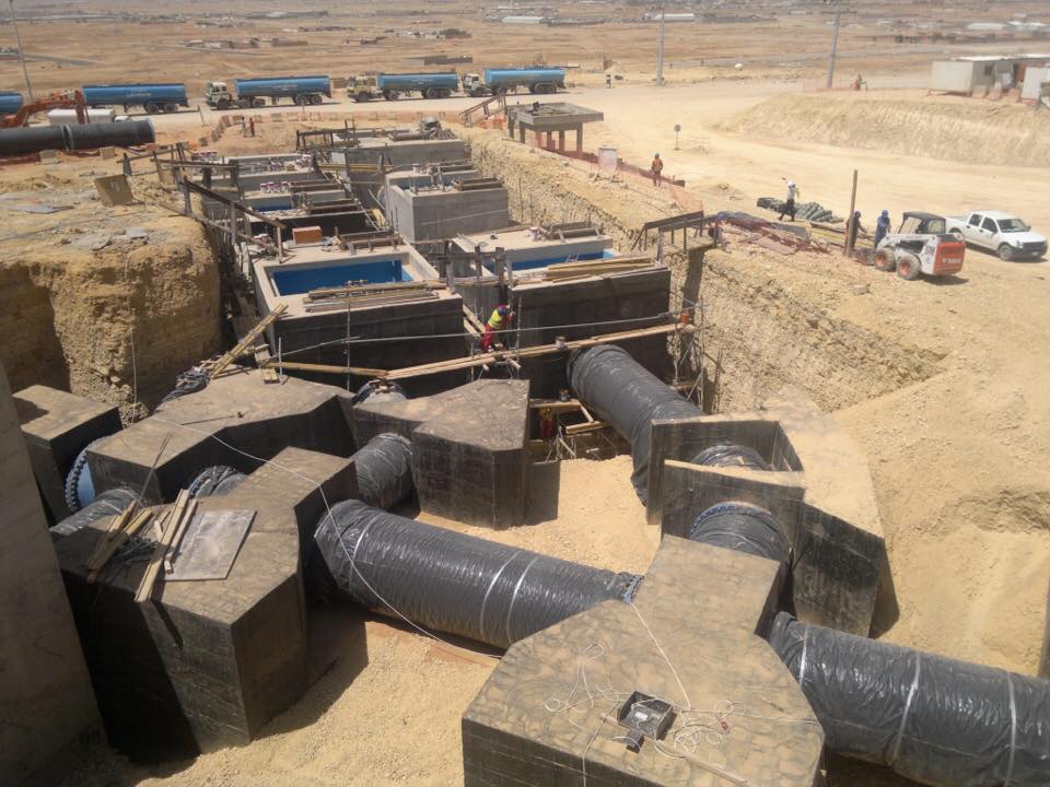 شرح كتل الدفع Thrust Blocks وتصميمها بالصور الخرسانة الساندة للقطع الخاصة