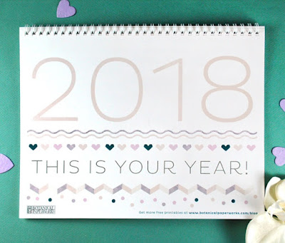 2018 inspirational calendars