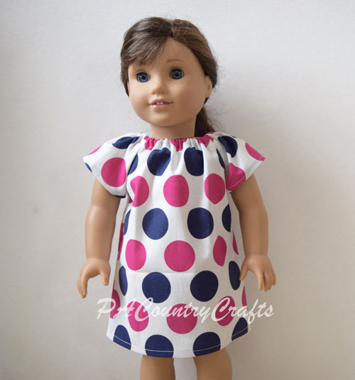 easy doll dress pattern
