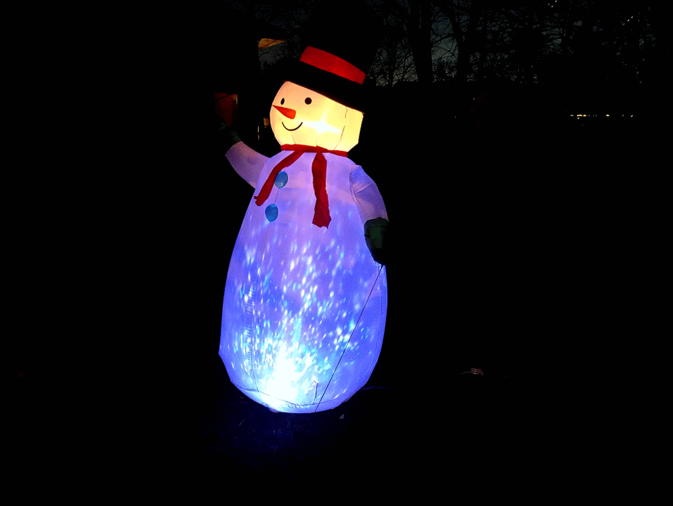 New Christmas Inflatable Animated Showman