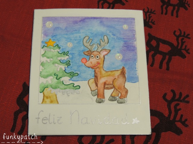 Imán navideño Amigo invisible #patiodecole 2015