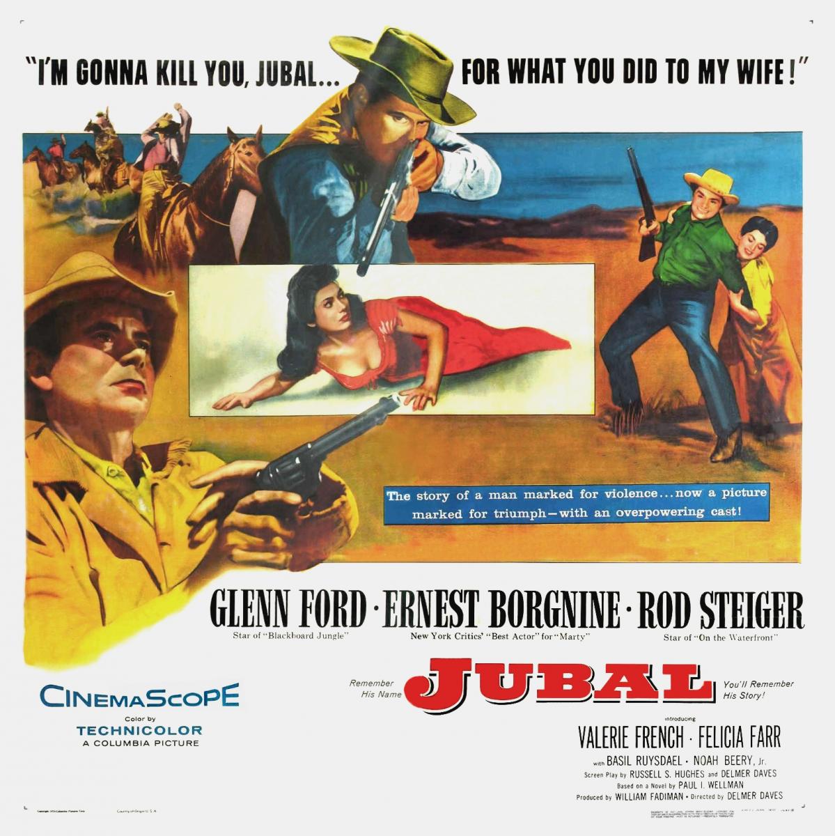 Jubal (1956) Delmer Daves (Western) BRrip 720p