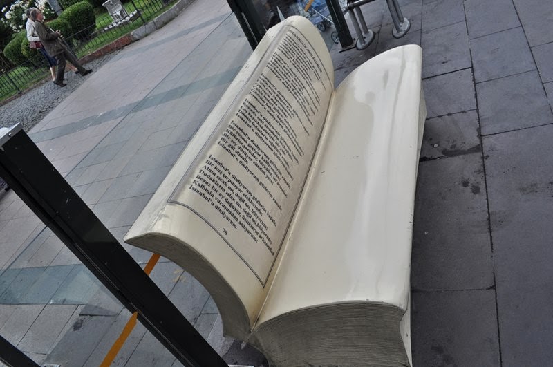Book Benches in Istanbul