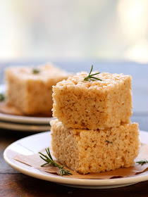 The Cilantropist: Rosemary Rice Krispie Treats, and a Weekend at Camp