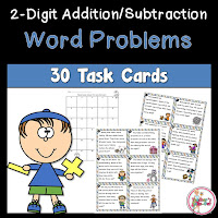  2 Digit Addition and Subtraction Word Problems