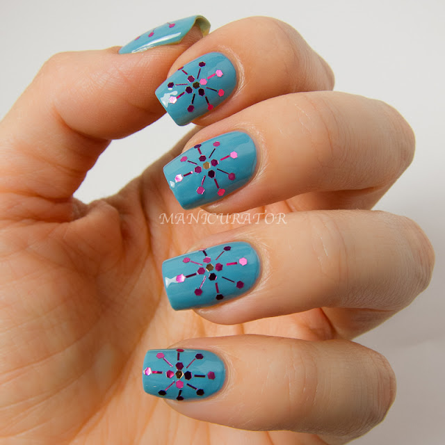 Zoya Summer 2013 Stunning Collection Rocky with Glitter Flowers Nail ...