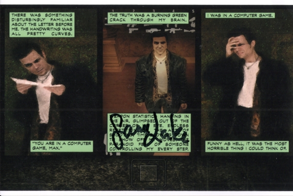 Moje autografy: 287. Sami Järvi (Sam Lake)