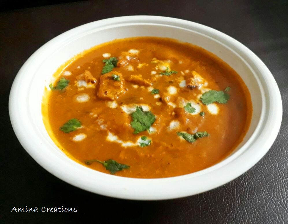 Amina Creations Butter Chicken