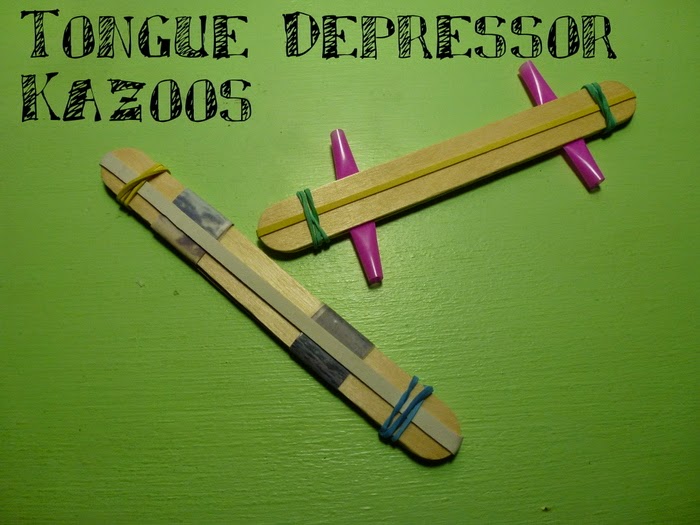 Choices for Children: Tongue Depressor Kazoo