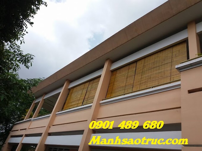 MÀNH SÁO NỨA CHE NẮNG NGOÀI TRỜI CHO CHUNG CƯ  