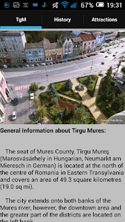 Android application - Colors of Targu Mures Android application - Colors of Targu Mures