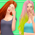 Cabelo "Clayified Leahlilith Heartburn" para The Sims 4