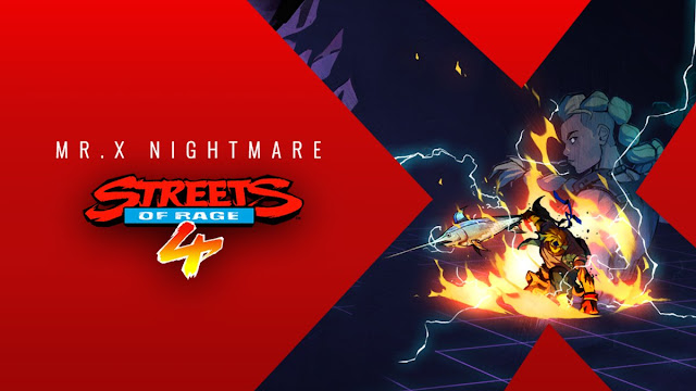 Streets of Rage 4 (Switch) receberá três personagens e outras novidades via DLC "O Pesadelo de Mr. X"