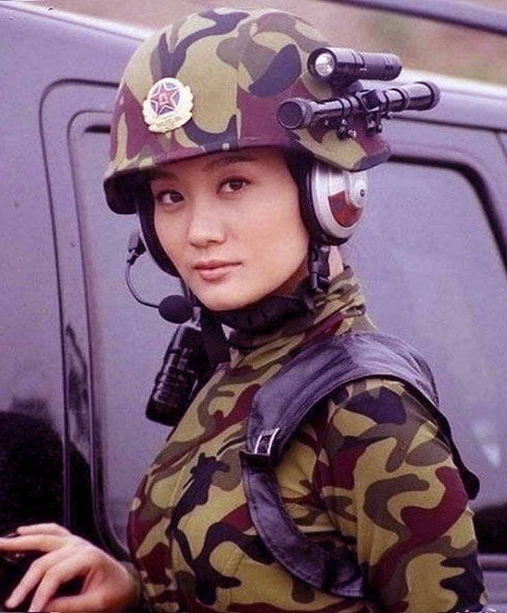 Chinese Military Beauties